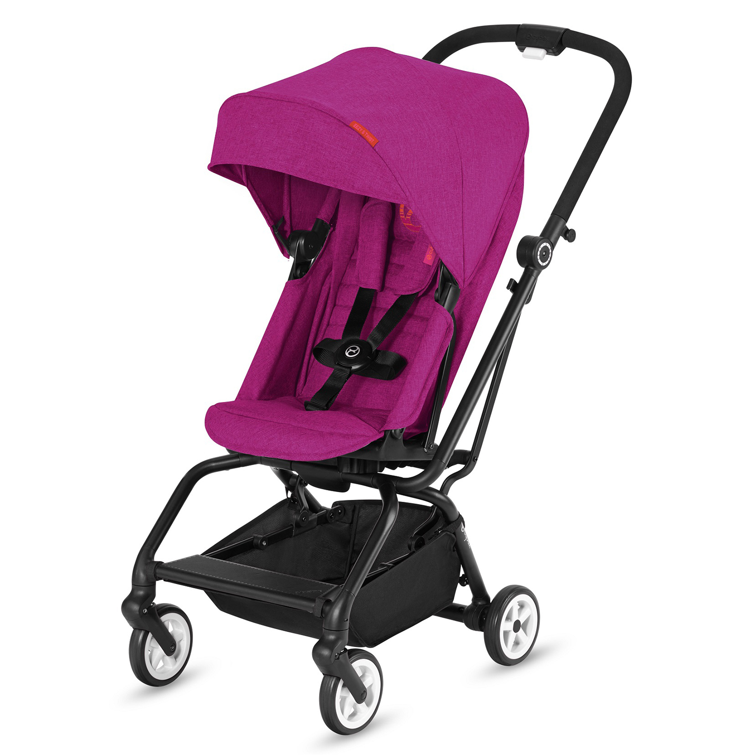 Коляска Cybex Eezy S Twist Fancy Pink - фото 3