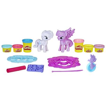 Набор игровой Play-Doh Твайлайт и Рарити B9717EU4