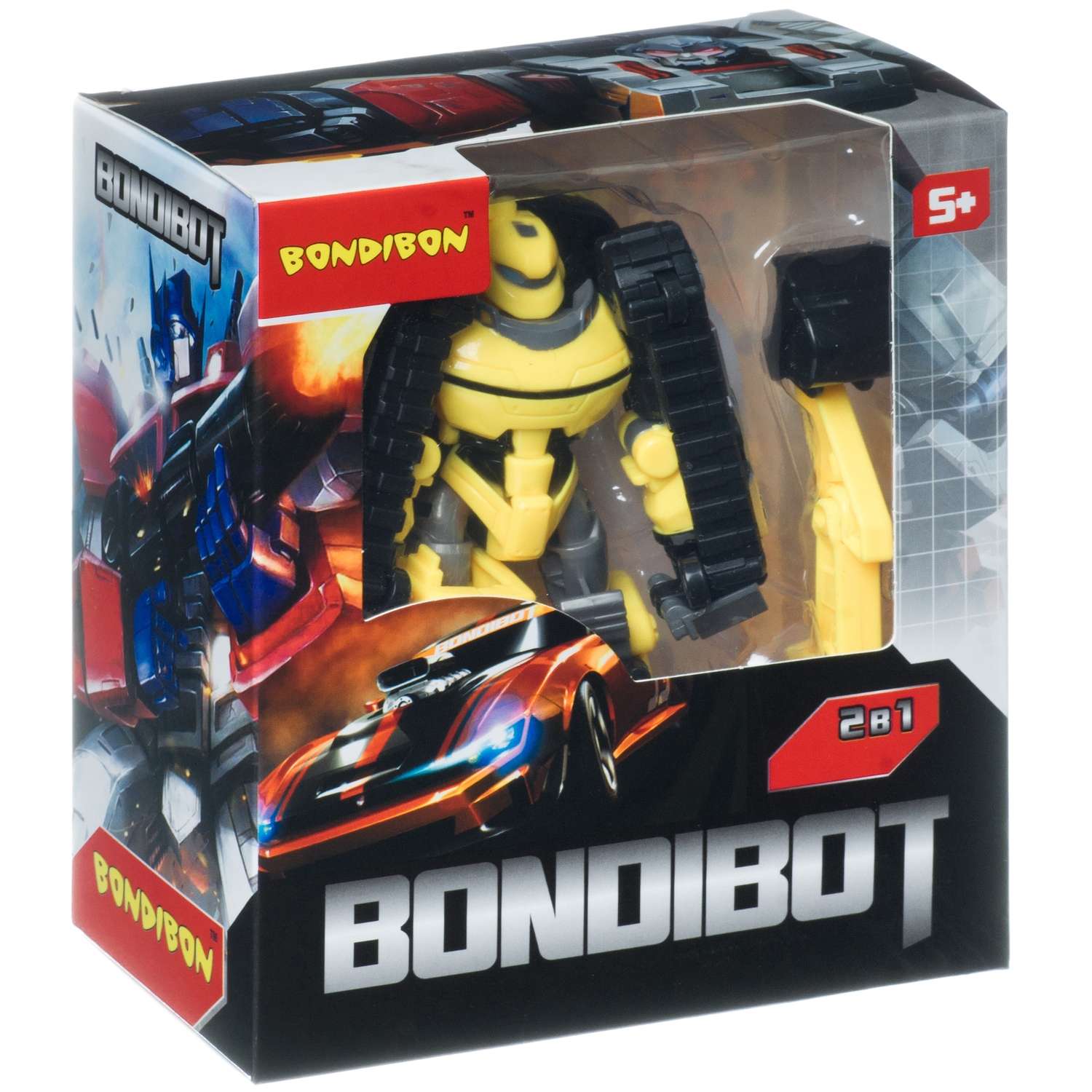 Трансформер Bondibon Bondibot Робот-экскаватор 2в1 ВВ4340 - фото 3