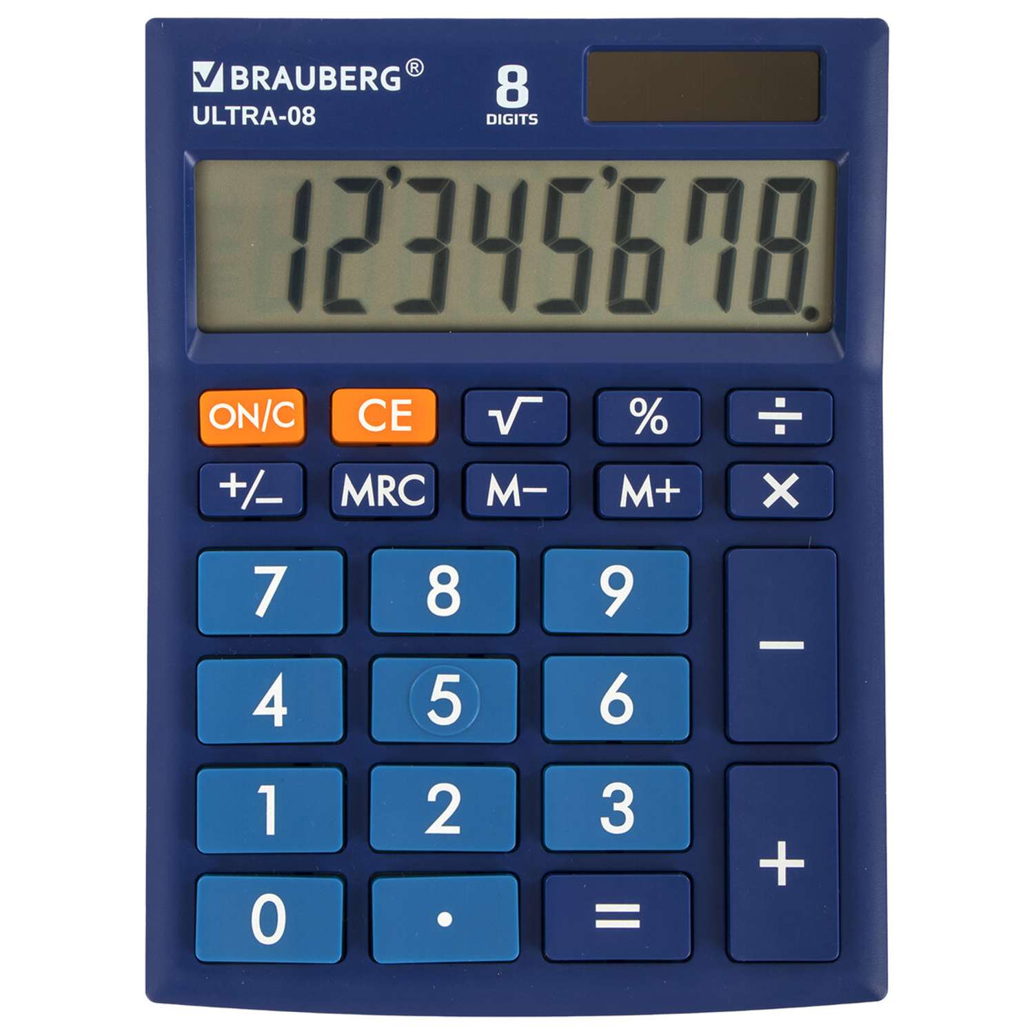 Калькулятор настольный Brauberg электронный 8 разрядов - фото 1