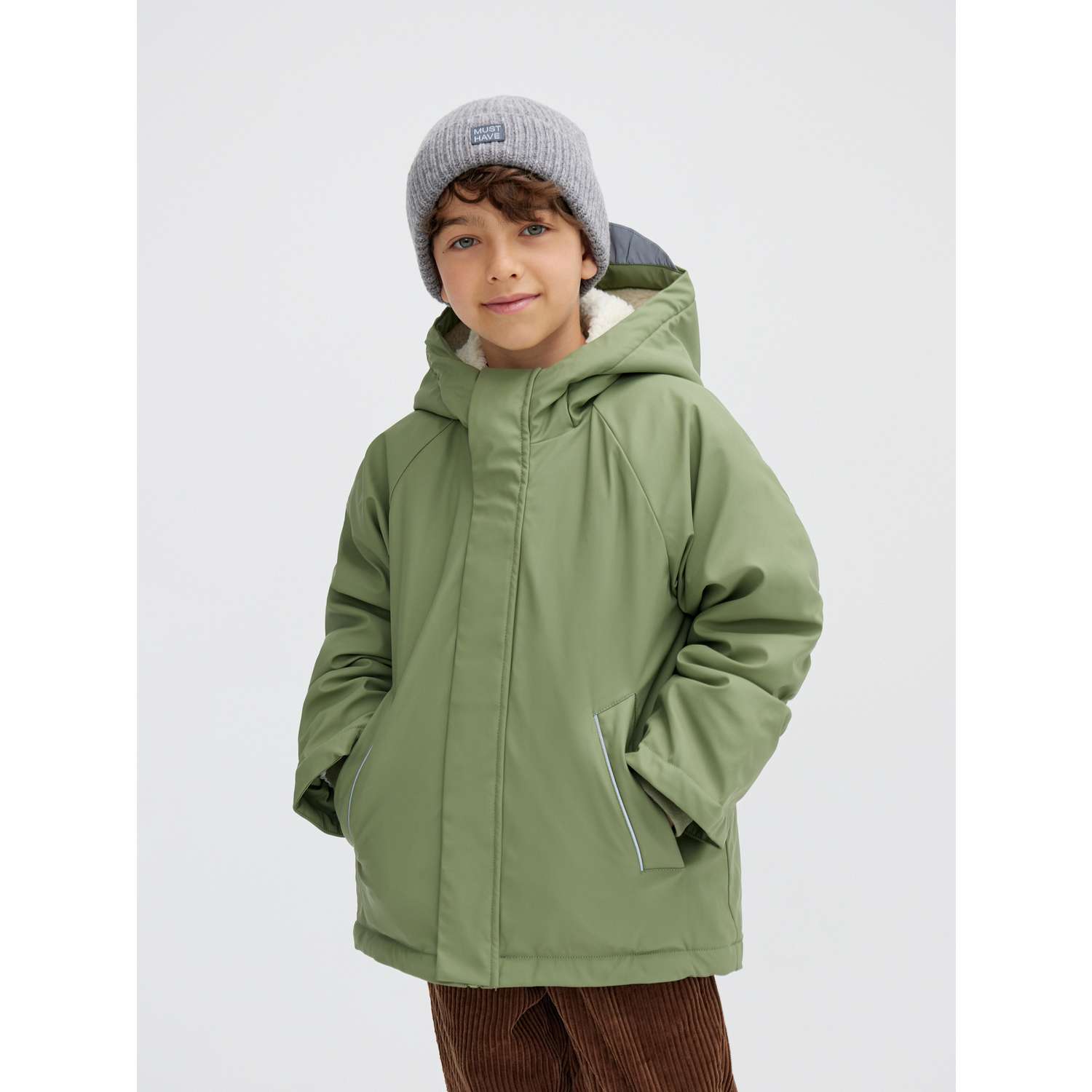 Куртка Totti Kids AW23TKB012/Куртка-дождевик/Зеленый - фото 11