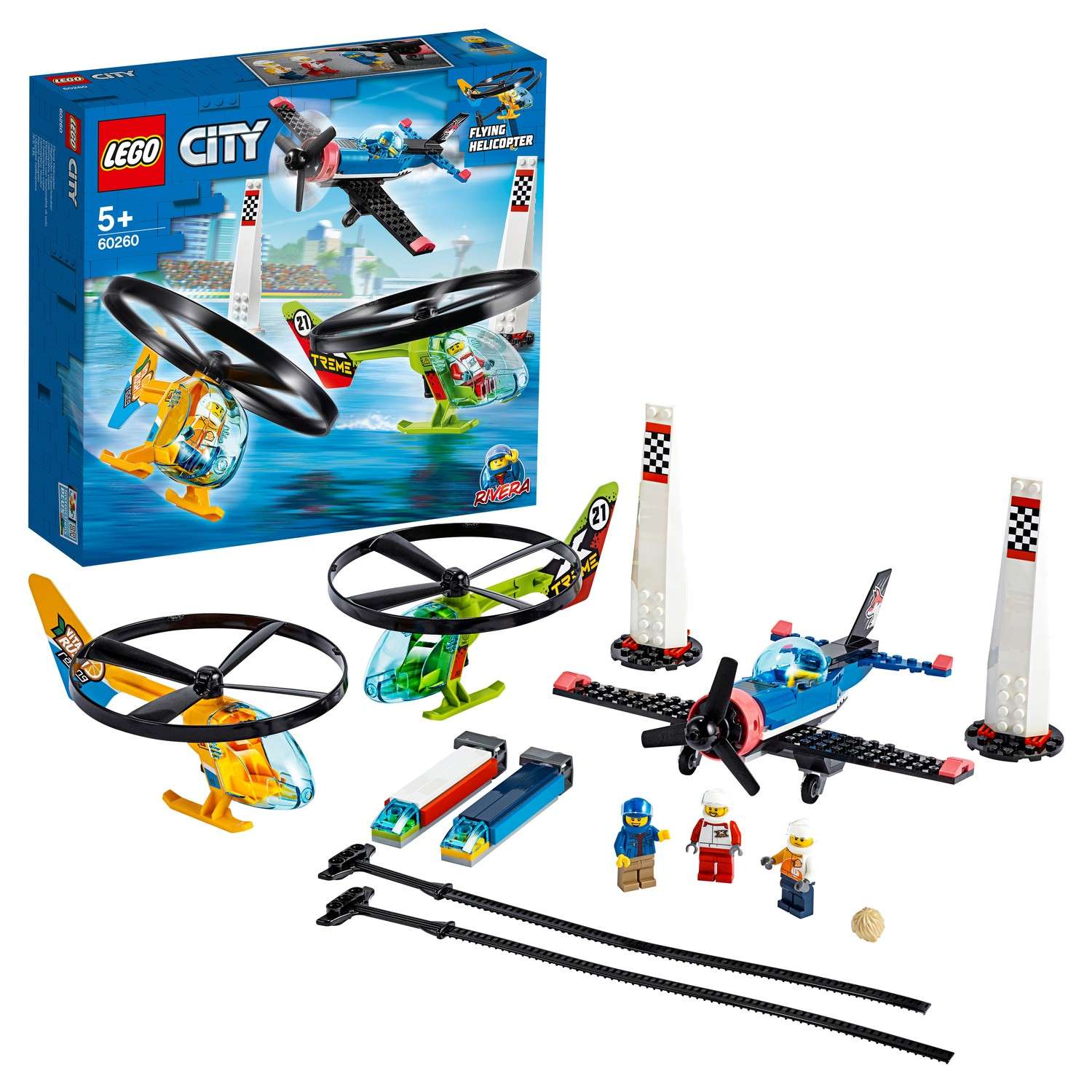Конструктор LEGO City Воздушная гонка 60260 - фото 1