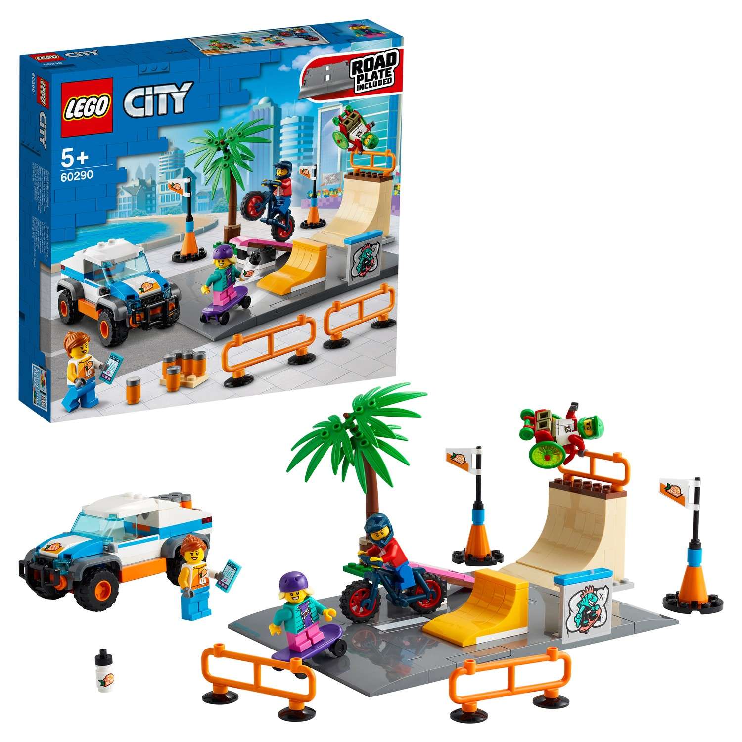Конструктор LEGO My City Скейт-парк 60290 - фото 1
