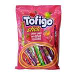 Жевательные конфеты SARVAN Tofigo Stick с фруктовыми вкусами 500г