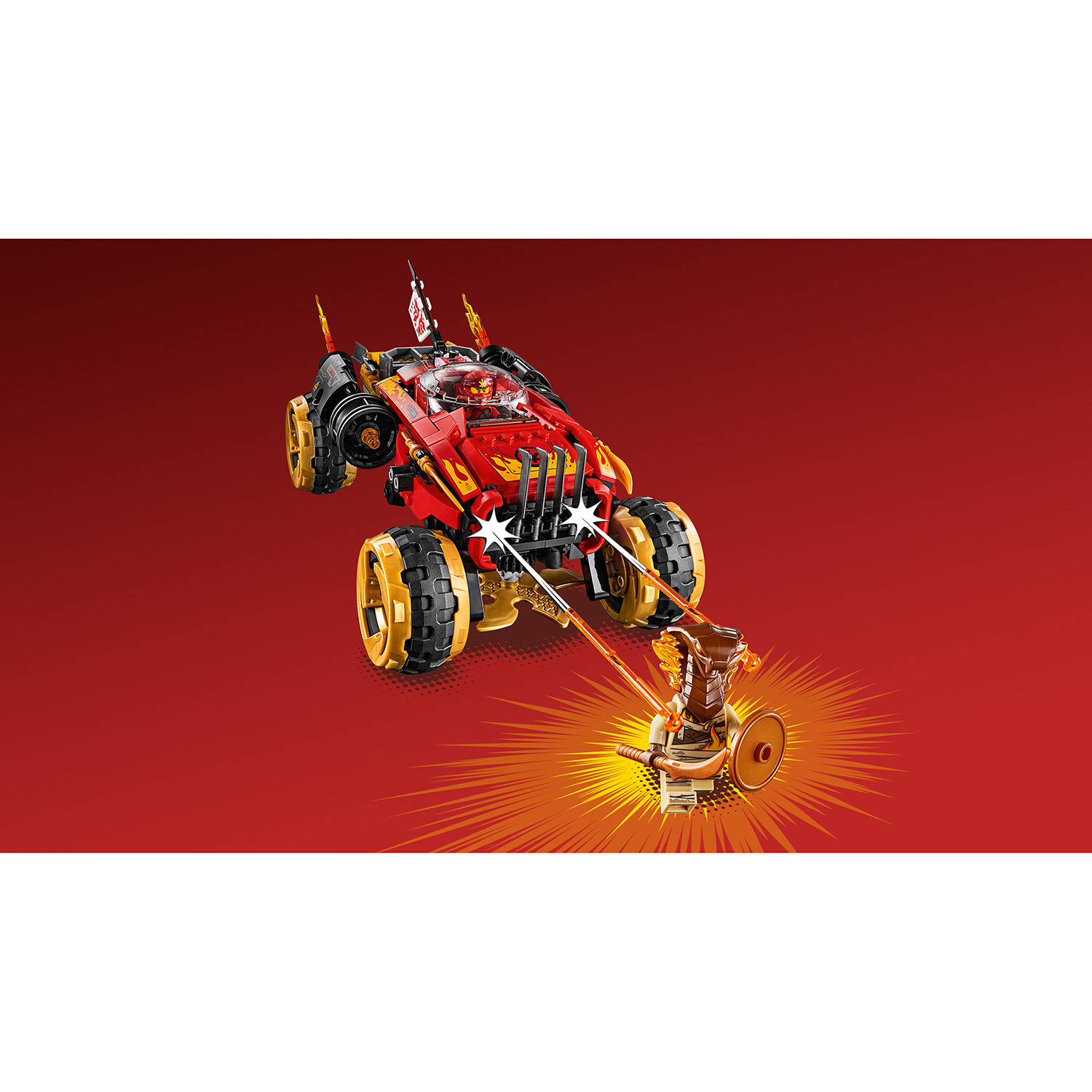 Конструктор LEGO Ninjago Внедорожник Катана 4*4 70675 - фото 9