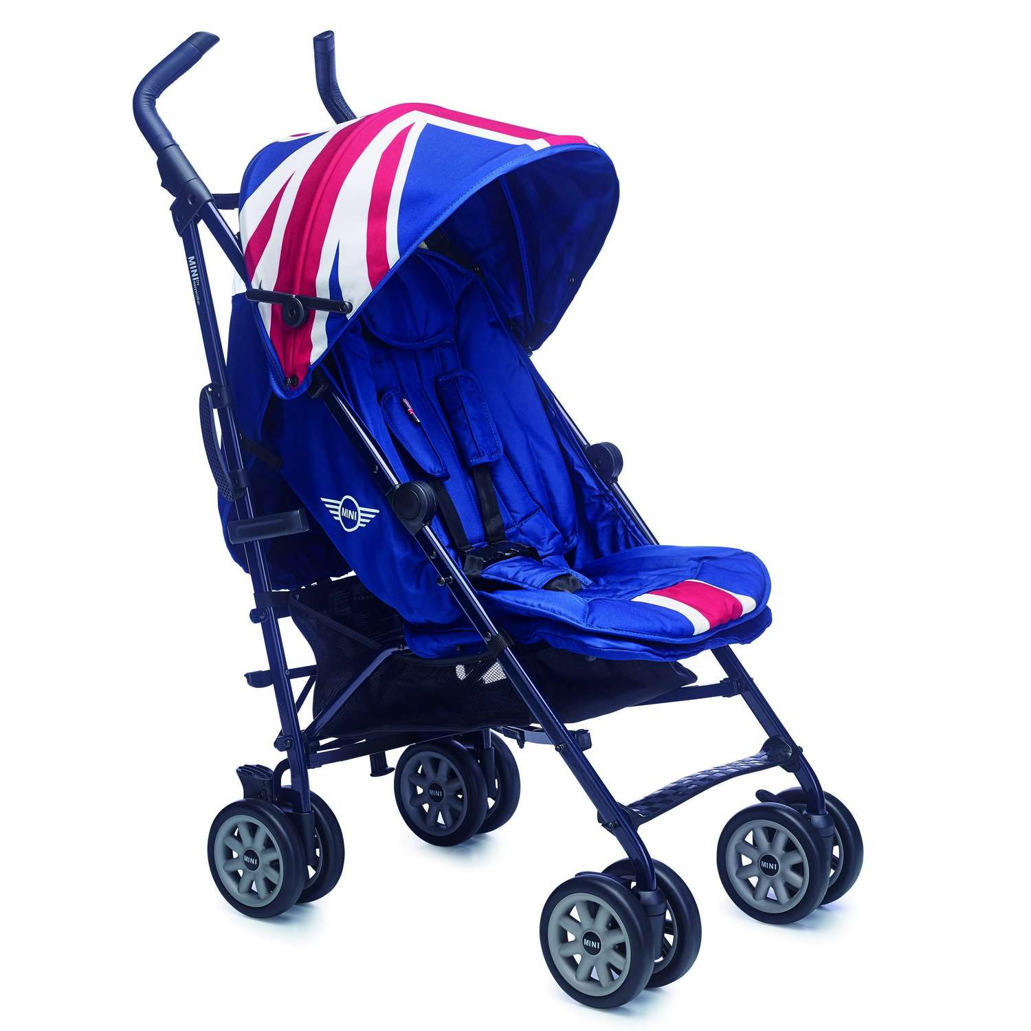 Коляска Easywalker Mini Buggy XL Union Jack Classic c бампером - фото 2