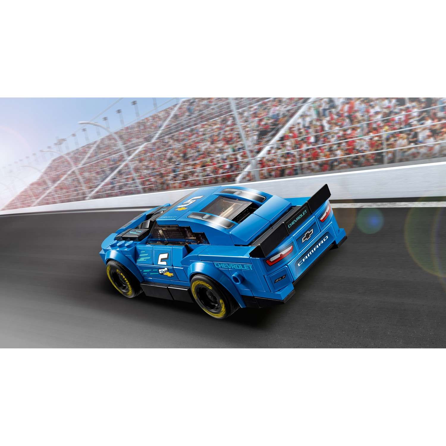 Конструктор LEGO Speed Champions Гоночный автомобиль Chevrolet Camaro ZL1 75891 - фото 7