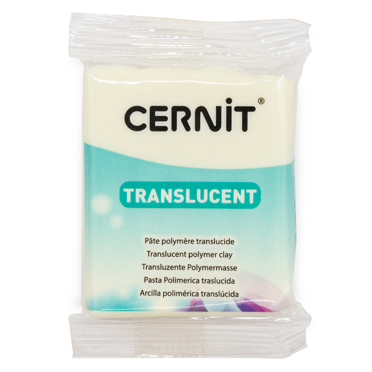 Полимерная глина Cernit пластика запекаемая Цернит T translucent прозрачный 56 гр CE0920056 - фото 7