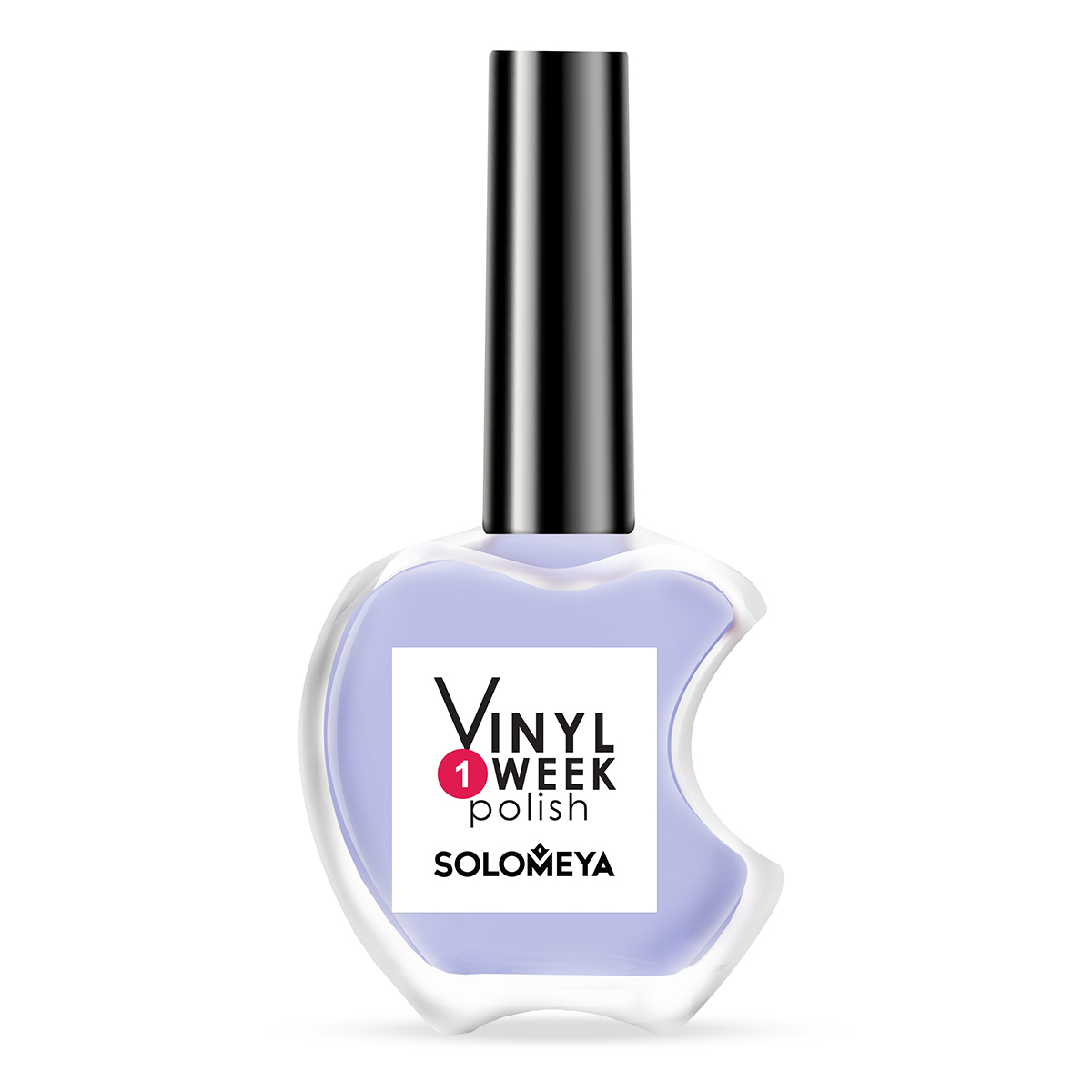 Лак для ногтей SOLOMEYA недельный One Week Vinyl Polish Baby Blue 17 13ml - фото 1