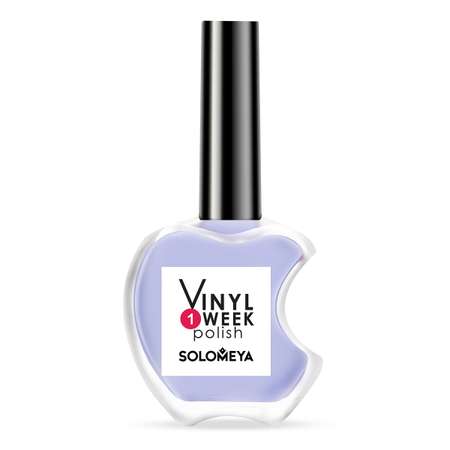 Лак для ногтей SOLOMEYA недельный One Week Vinyl Polish Baby Blue 17 13ml