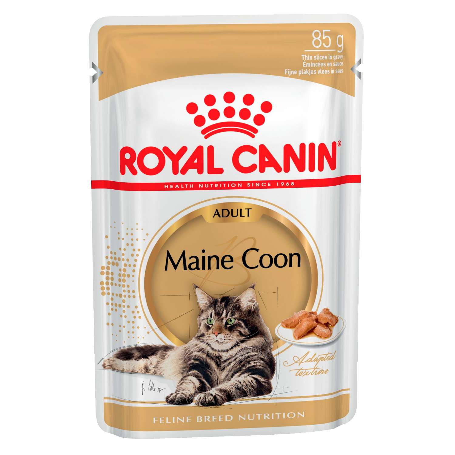 Корм влажный для кошек ROYAL CANIN Maine Coon 3+1*85г - фото 2