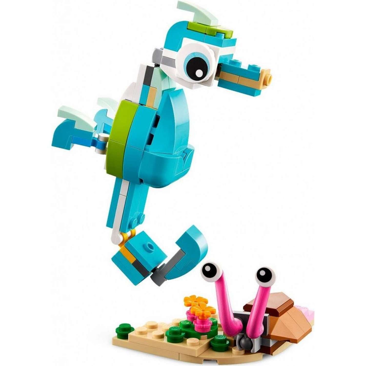Конструктор LEGO Creator Дельфин и черепаха 31128 - фото 5