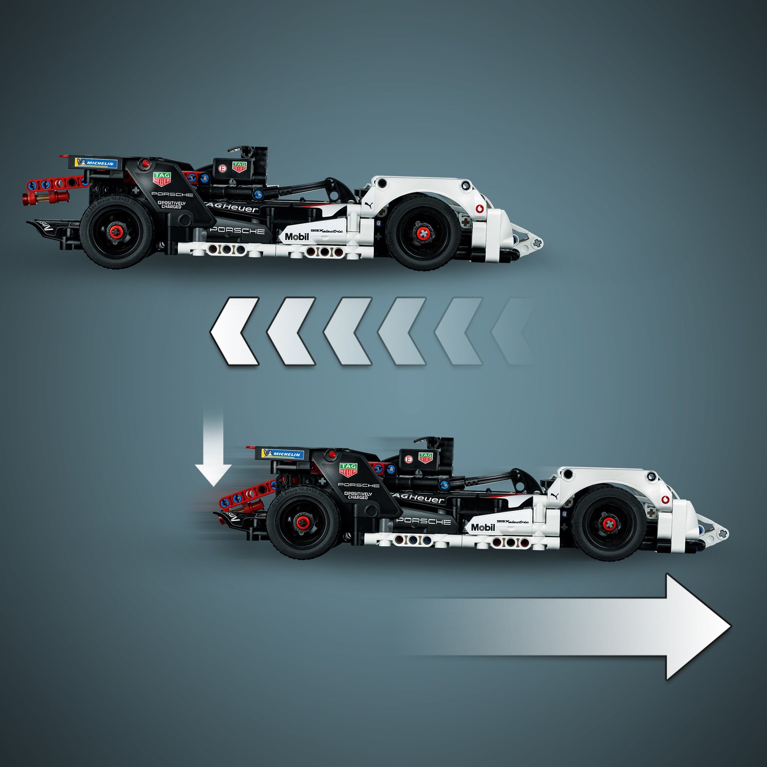 Конструктор LEGO Technic Formula E Porsche 99X Electric 42137 - фото 5