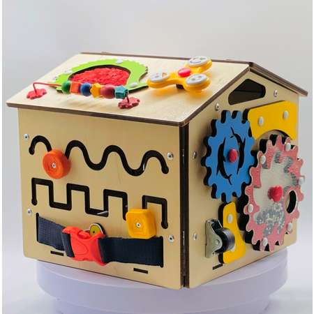 Игрушка KimToys бизиборд Домик