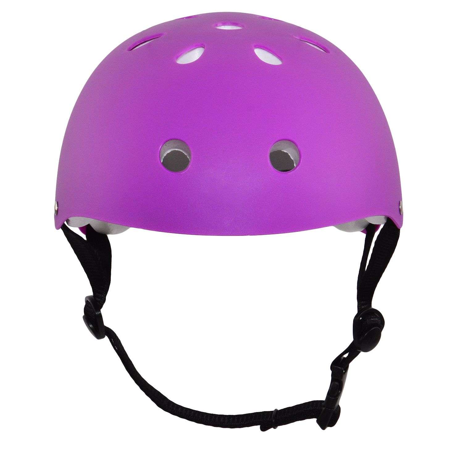 Шлем детский RGX Kask-1 фиолетовый матовый с регулировкой размера (50-57) - фото 2