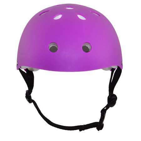 Шлем детский RGX Kask-1 фиолетовый матовый с регулировкой размера (50-57)
