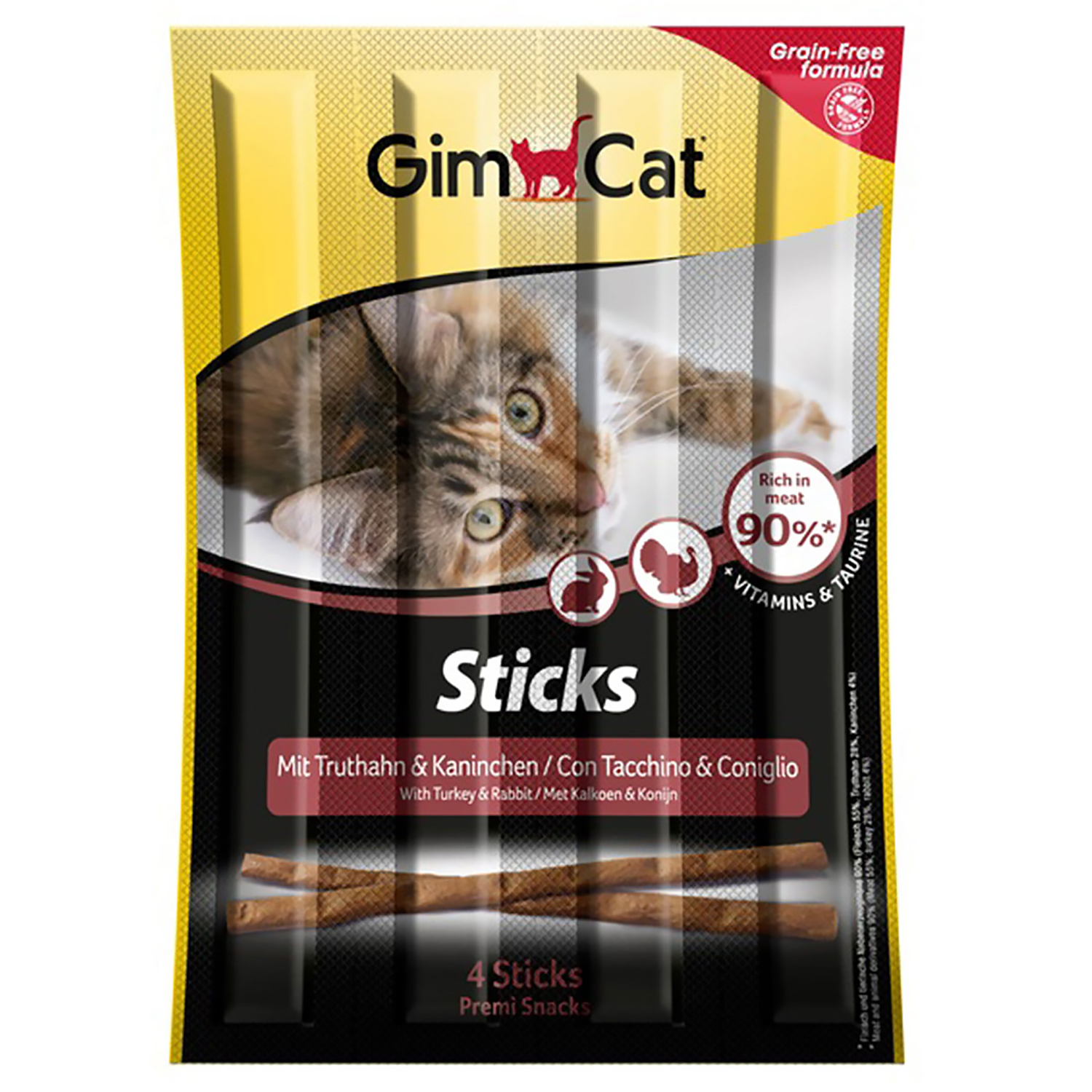 Лакомство для кошек Gimcat 0.028 кг - фото 1