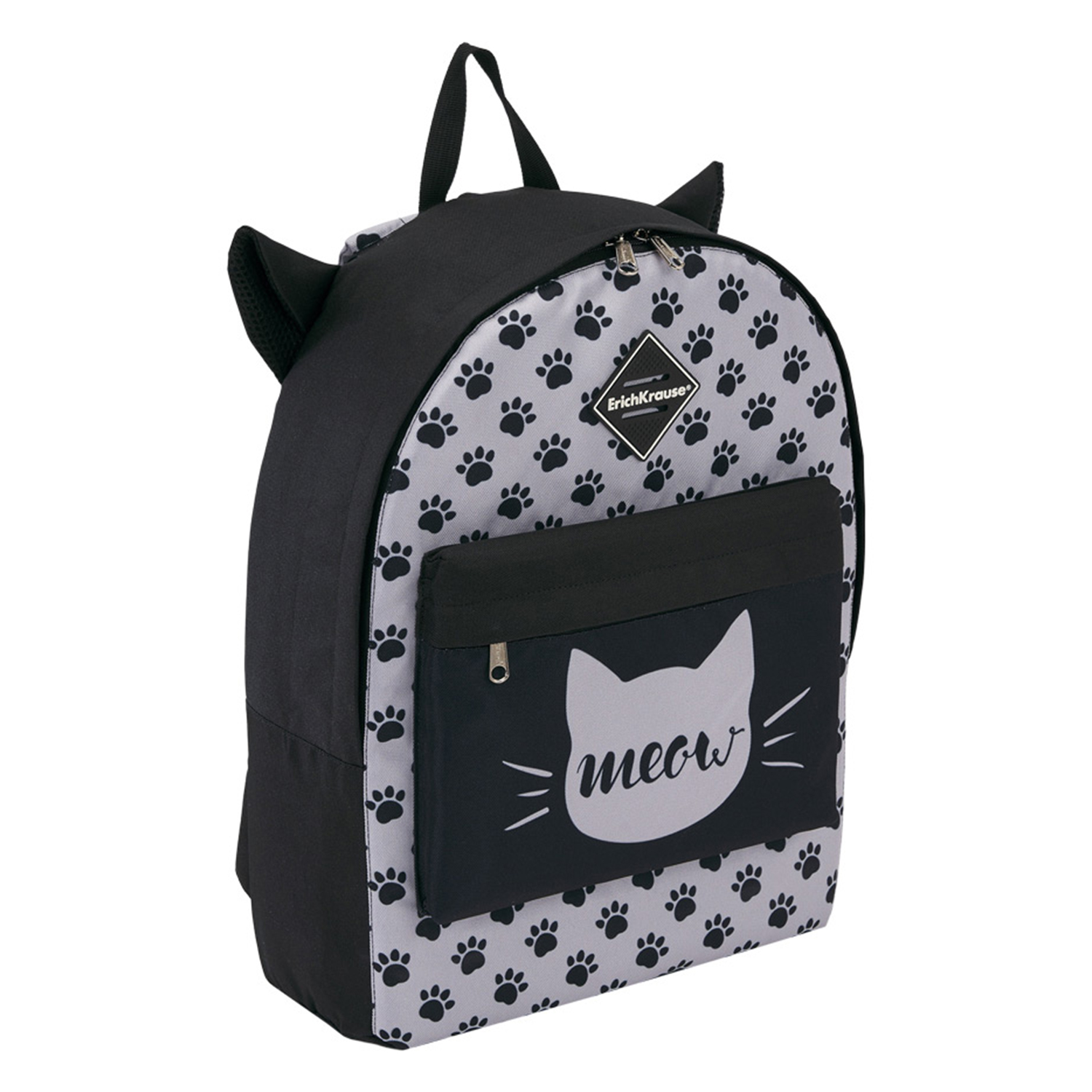 Рюкзак ERICH KRAUSE EasyLine Animals 17L meow - фото 1