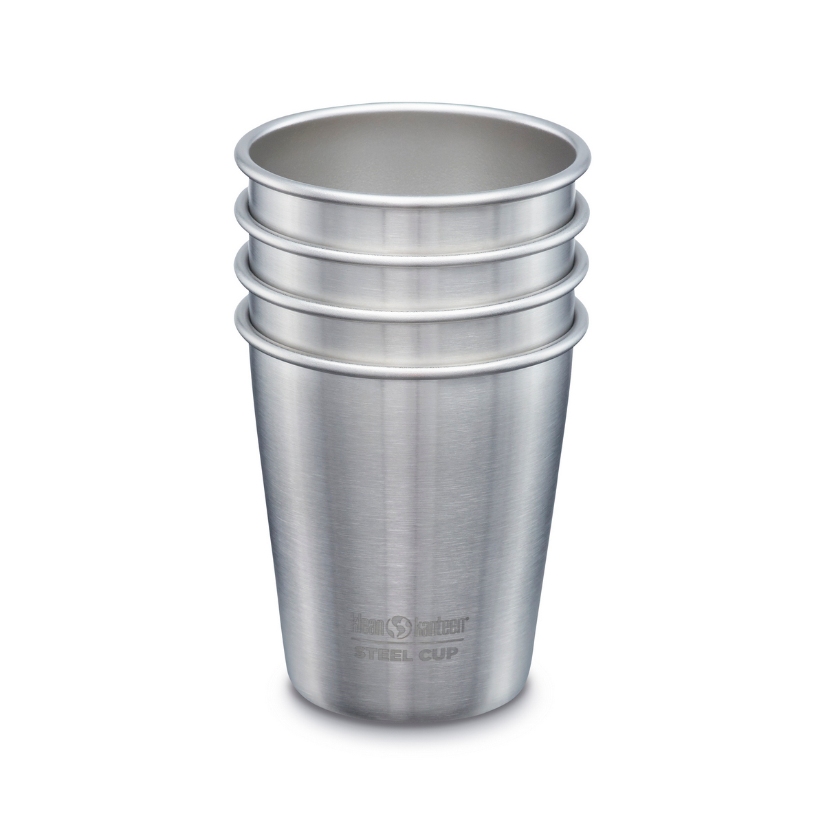 Набор стаканов Klean Kanteen Steel Cup 10oz 4 шт по 296 мл - фото 1