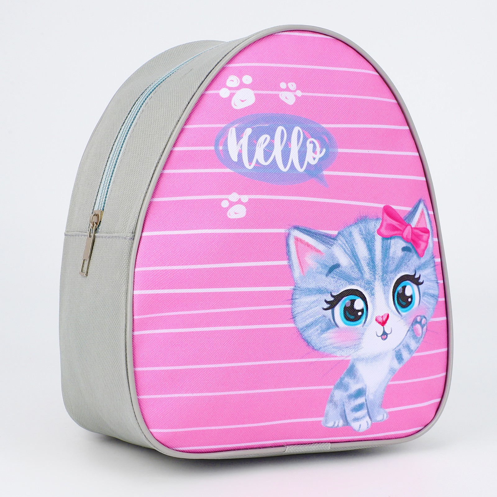 Рюкзак детский NAZAMOK «Котик с бантиком» р-р 23*20.5 см - фото 3
