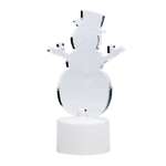 Светодиодная декоративная фигурка-ночник NEON-NIGHT Снеговик в шляпе 501-043