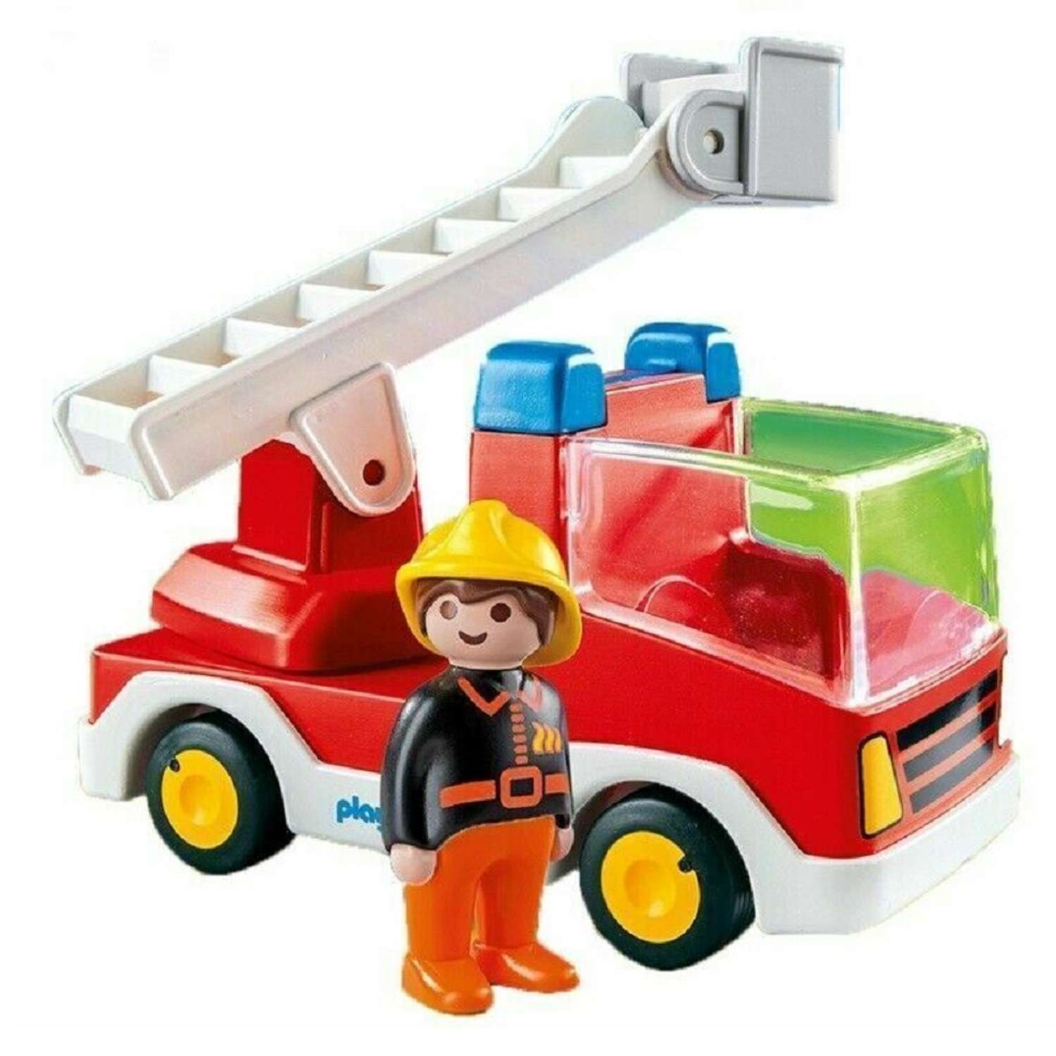 Конструктор PLAYMOBIL Пожарная машина с лестницей - фото 2