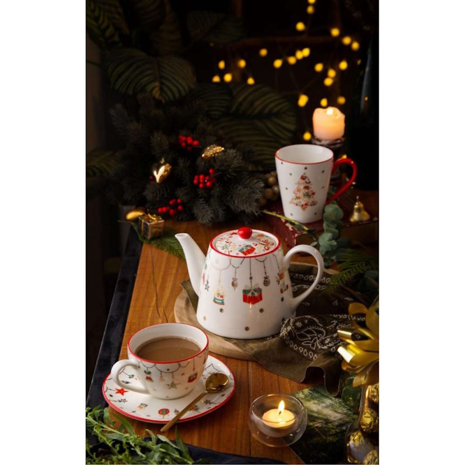 Чайник заварочный Myatashop Christmas Gift - фото 3