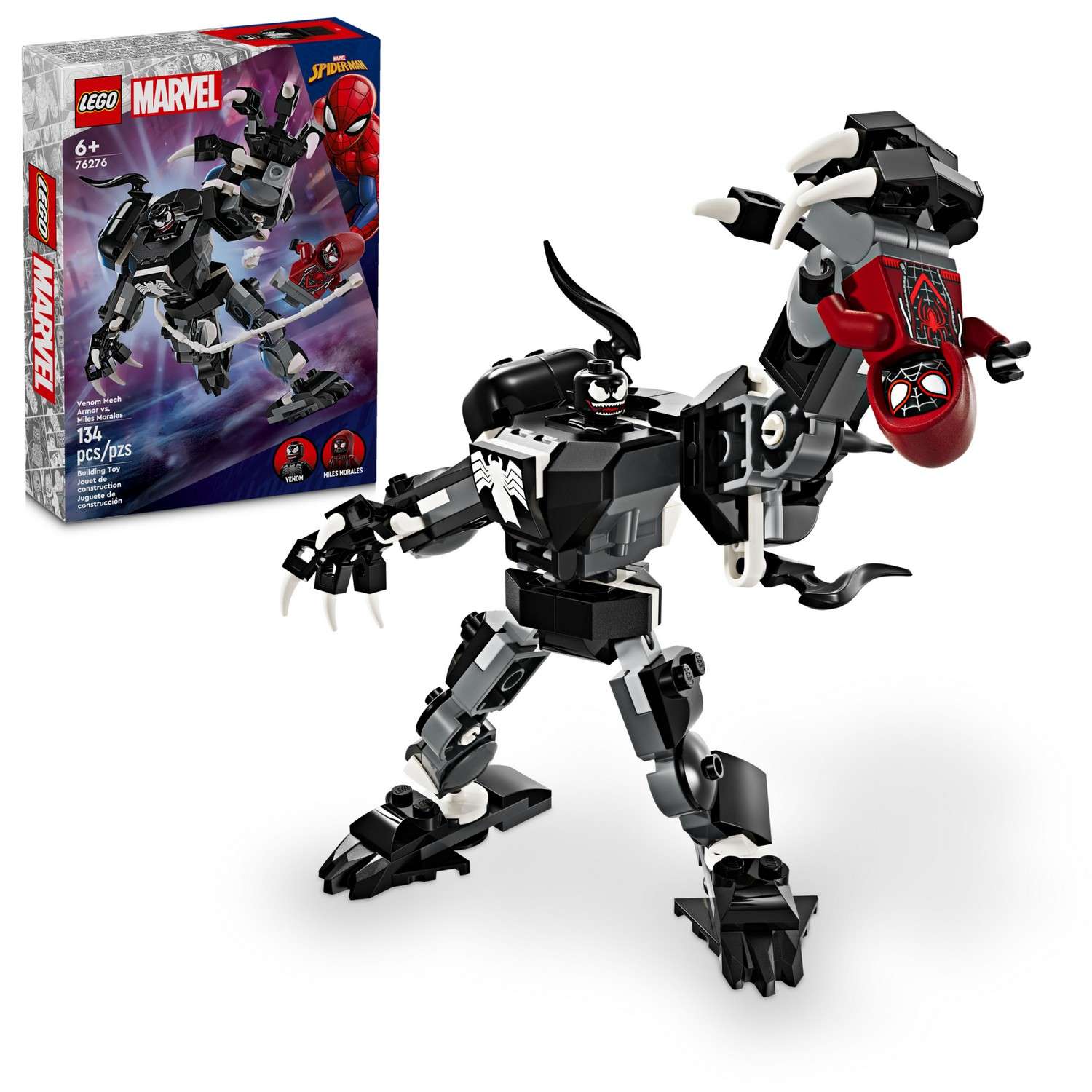 Конструктор детский LEGO Marvel Механическая броня Венома 76276 - фото 1