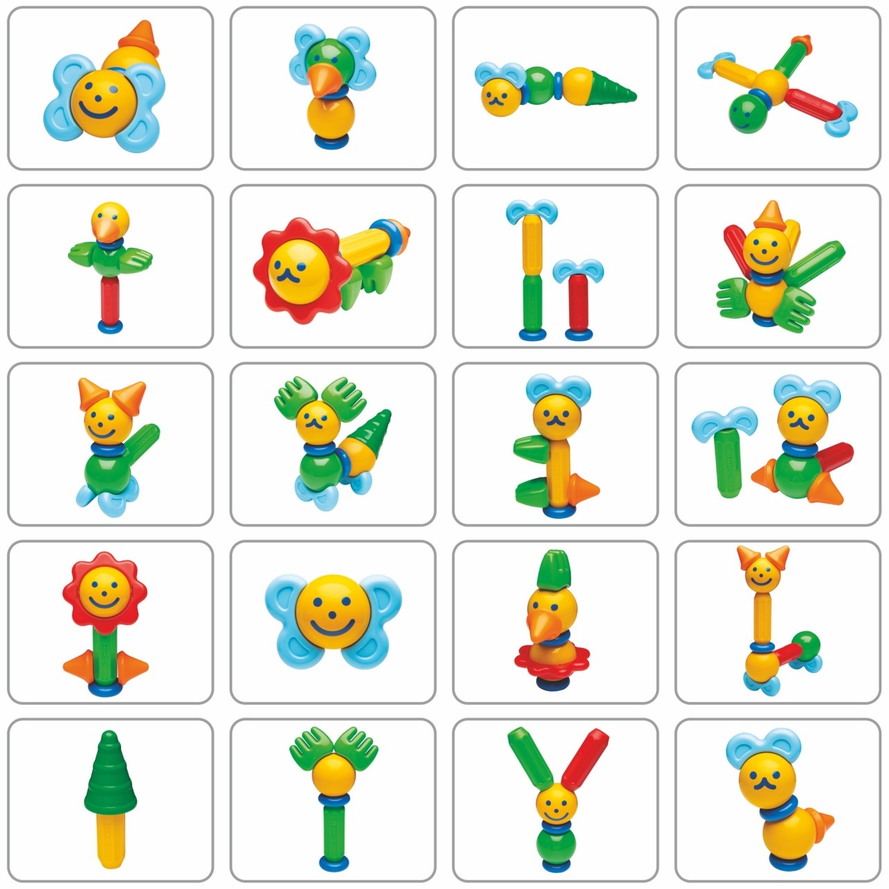 Конструктор STICK-O Forest Friends Set 16 деталей - фото 11