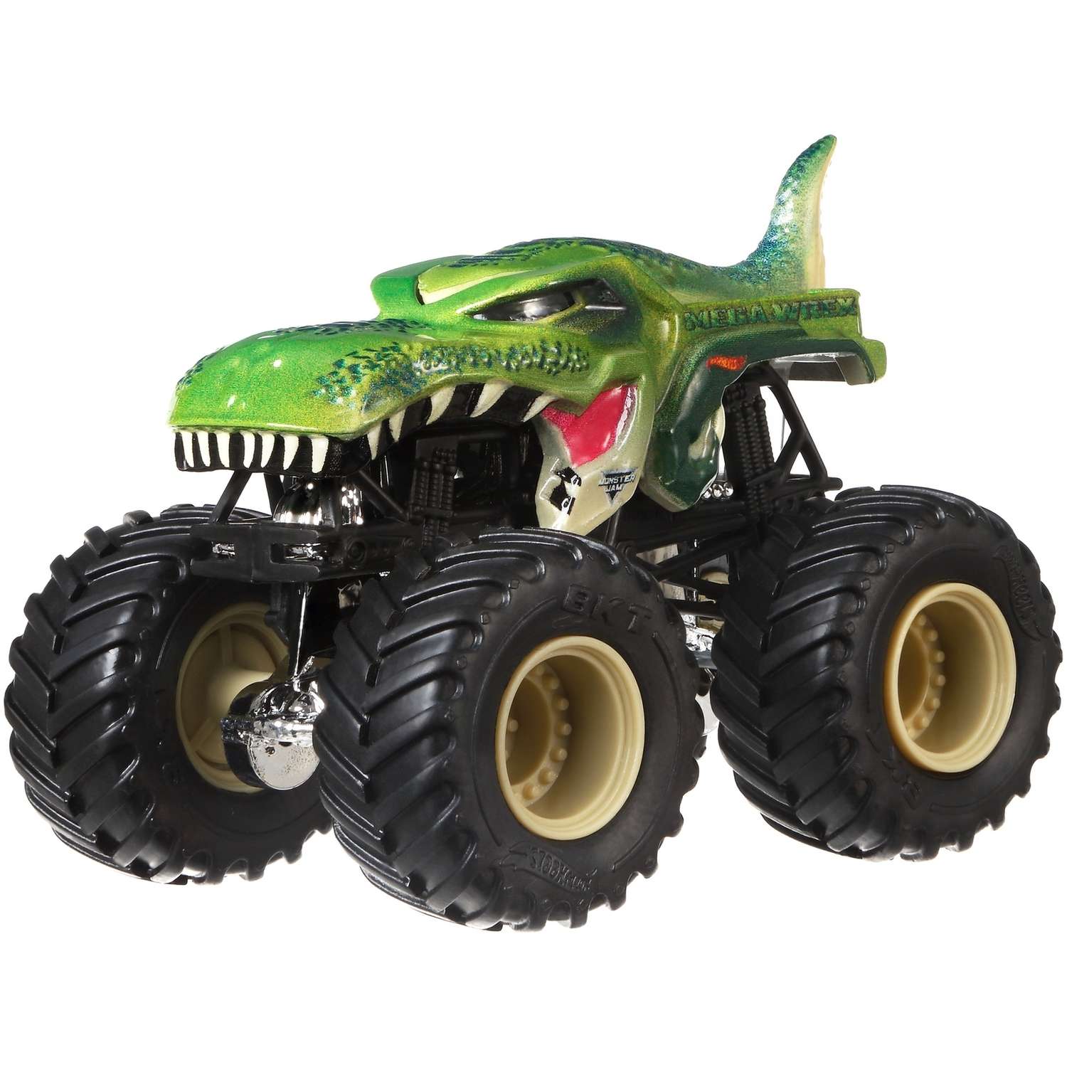 Машина Hot Wheels Monster Jam 1:64 Creatures Мега Рекс FLX28 21572 - фото 6