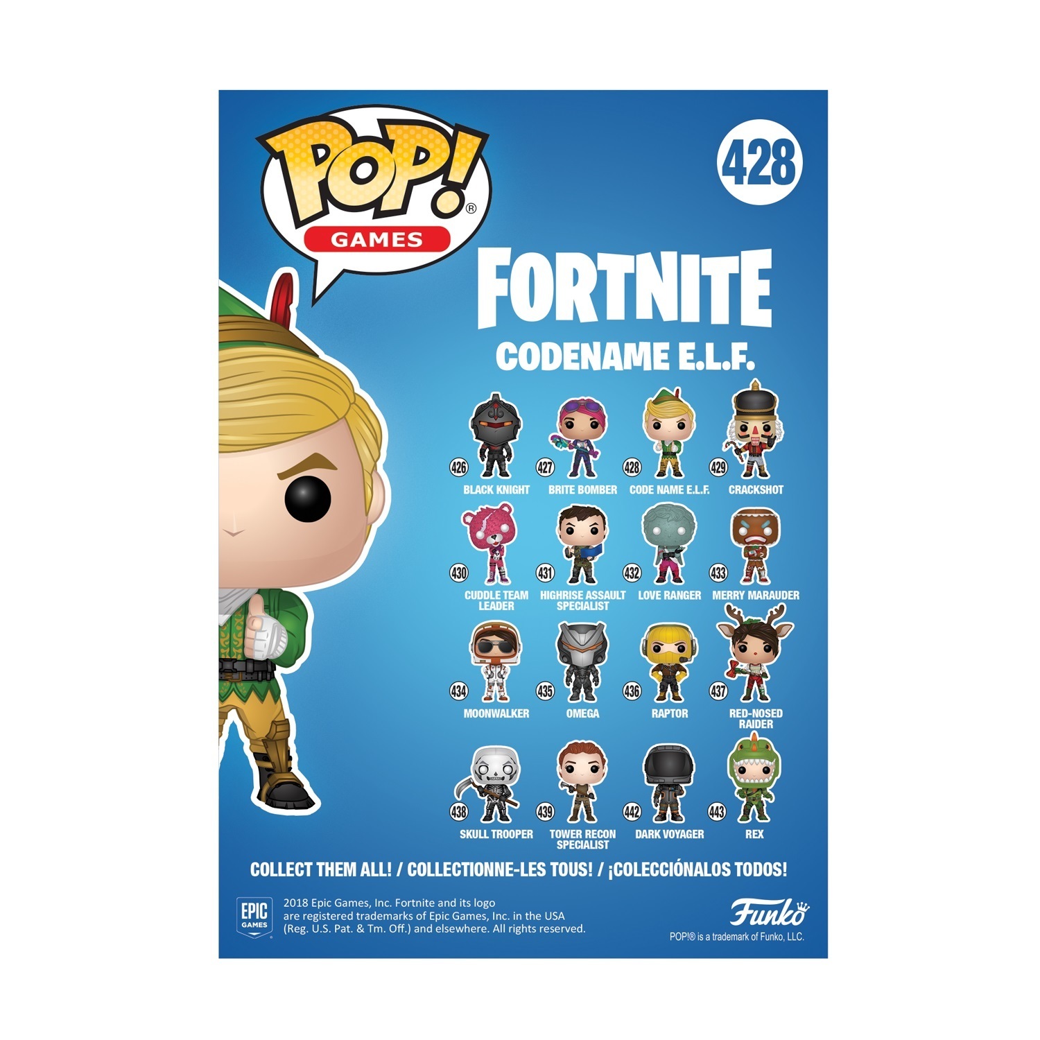 Игрушка Funko Pop Games Fortnite Codename elf Fun1543 - фото 6