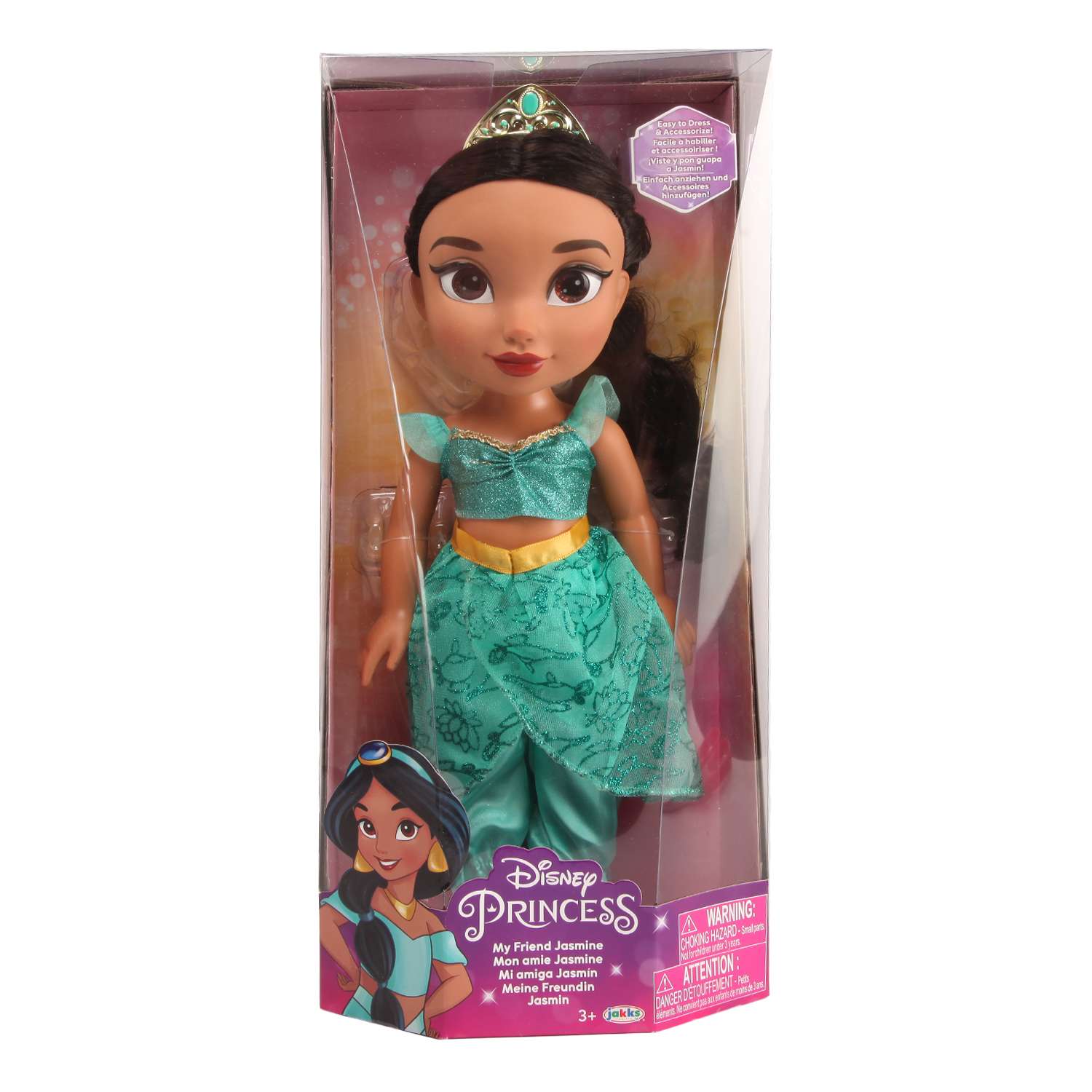 Кукла Jakks Pacific Disney Princess Моя подружка Жасмин 95563-4 L 95563-4L - фото 2