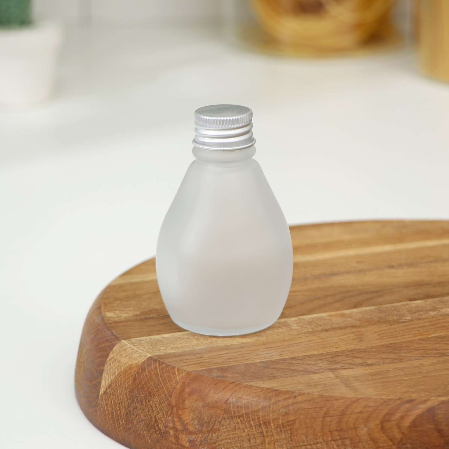Бутыль Sima-Land стеклянная для соусов и масла с металличекой крышкой «Тар» 100 мл 5 5×9 5 см - фото 2