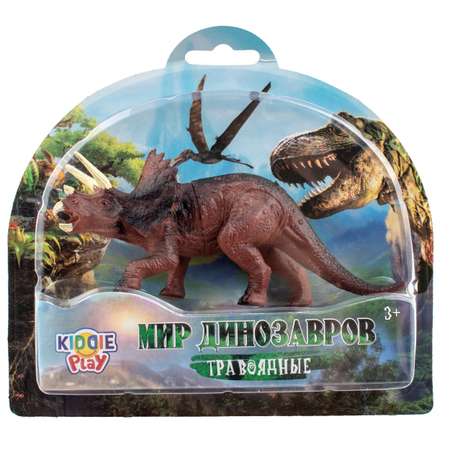 Игрушка KiddiePlay Динозавр травоядный в ассортименте 12602