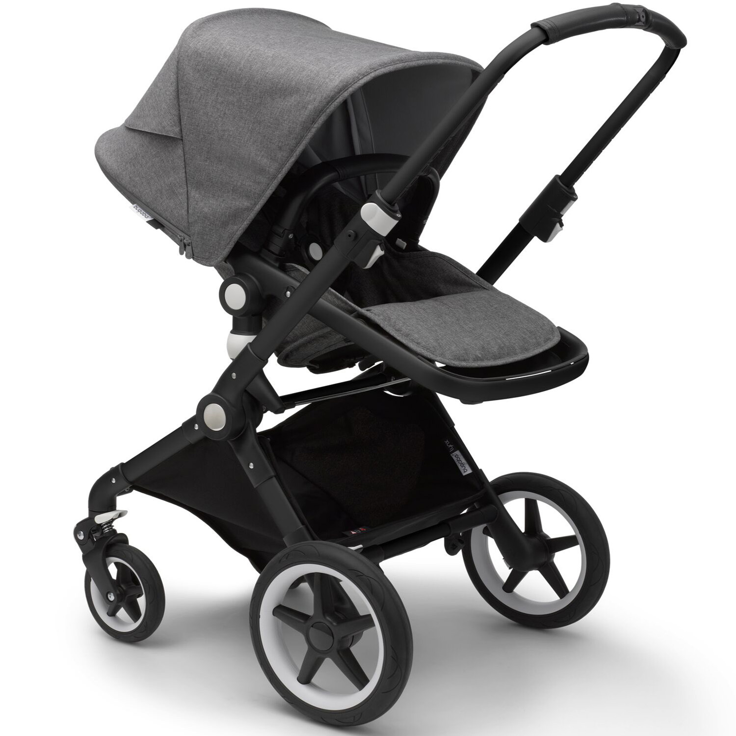 Коляска 2в1 Bugaboo Lynx Complete Black-Grey melange-Grey melange 230343GM01 - фото 12