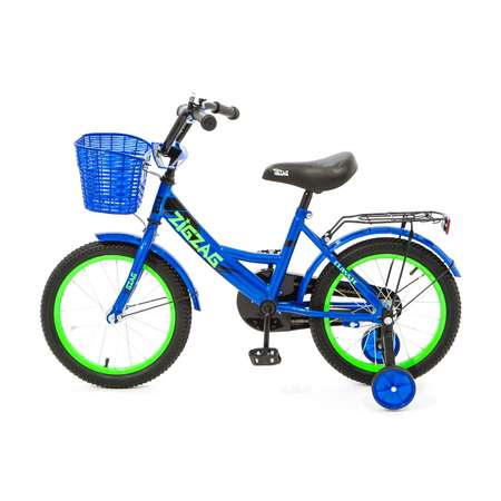 Велосипед ZigZag CLASSIC синий 16 дюймов