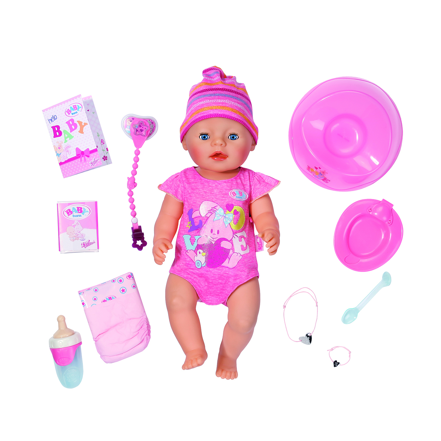 Кукла Zapf Creation Baby born интерактивная 823-163 купить по цене 3179 ₽ в  интернет-магазине Детский мир