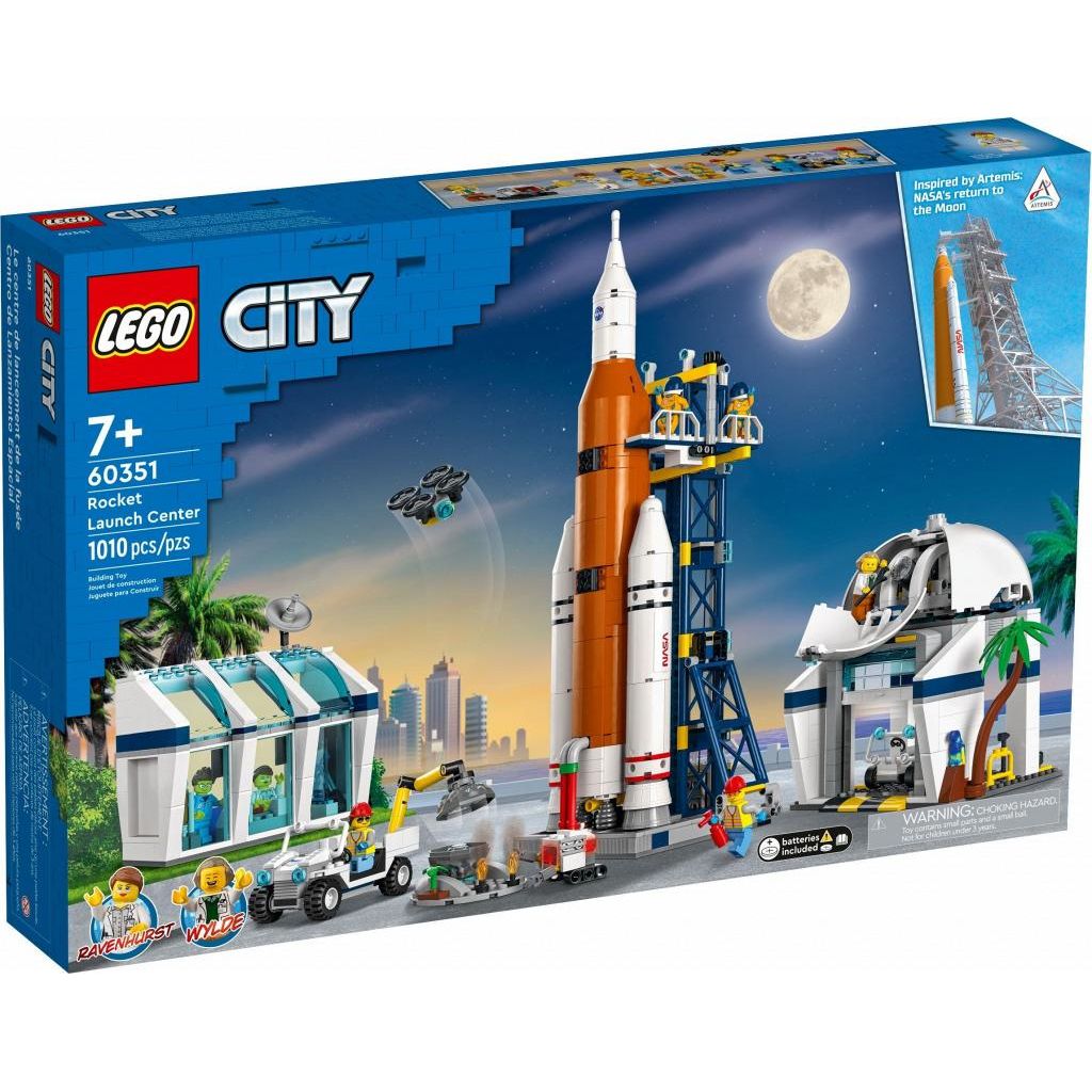 Конструктор LEGO City Space Космодром 60351 купить по цене 13999 ₽ в  интернет-магазине Детский мир