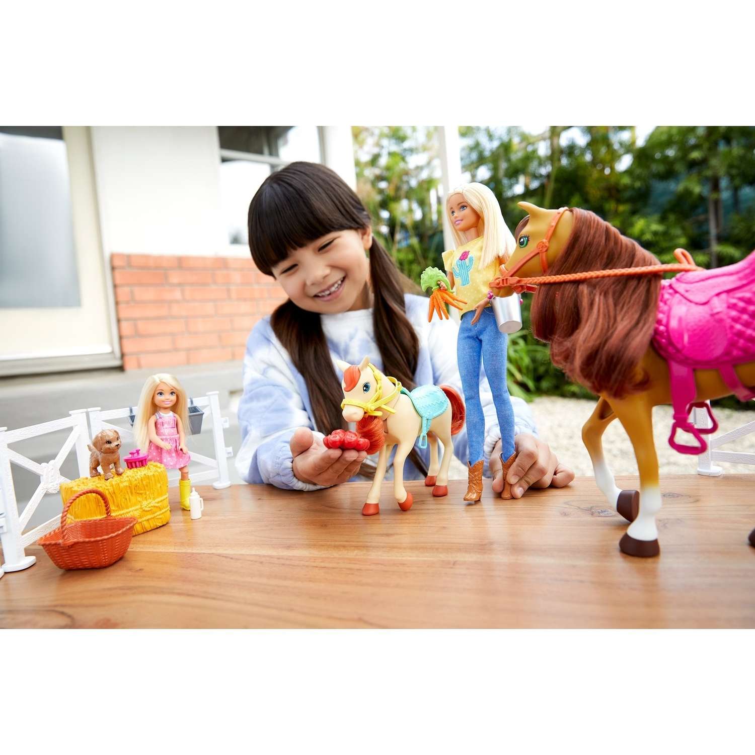 Набор игровой Barbie Челси и любимые лошадки FXH15 FXH15 - фото 24