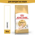 Корм сухой для кошек ROYAL CANIN Sphynx 10кг породы сфинк