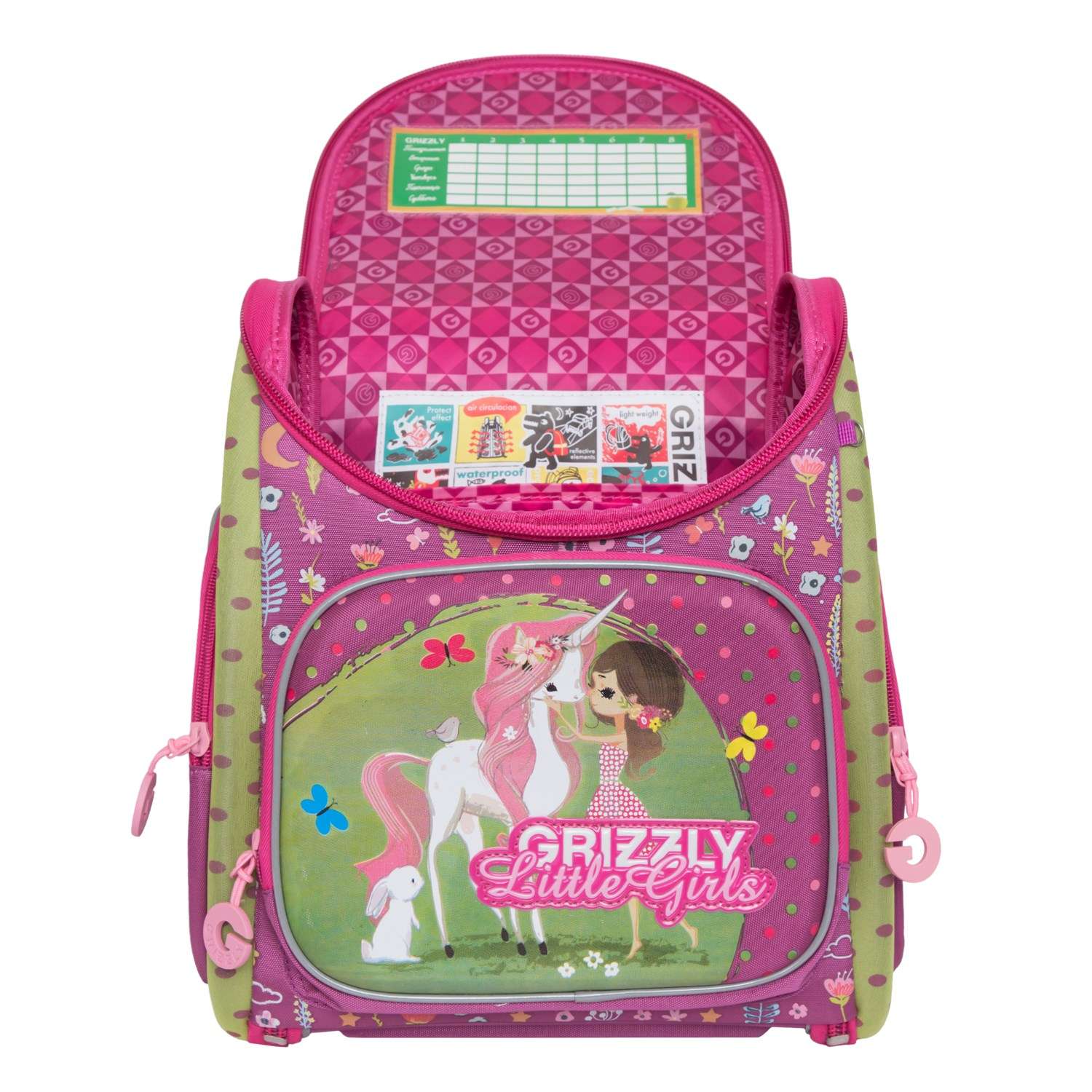 Рюкзак школьный Grizzly RA-971-1/2 - фото 5