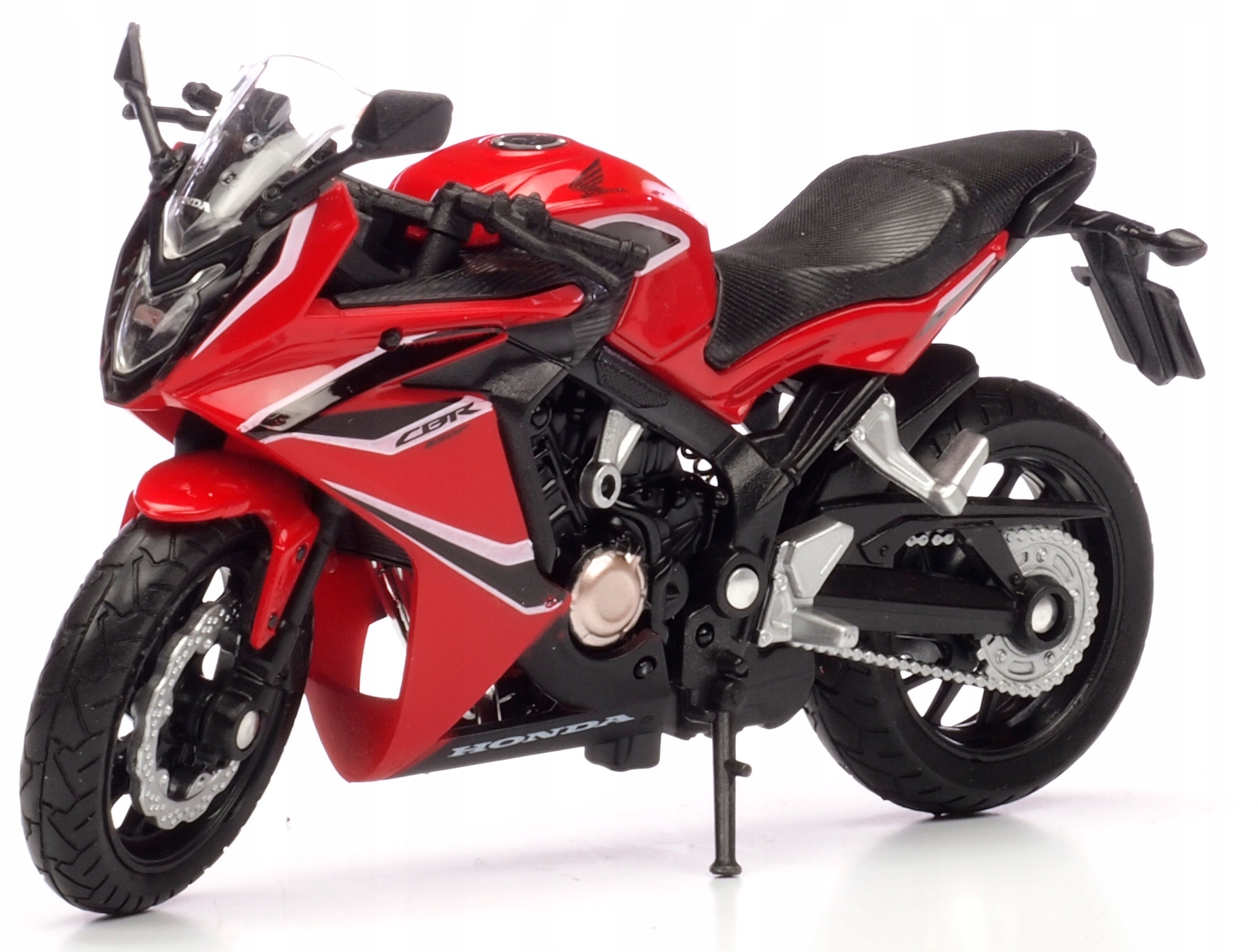 Мотоцикл WELLY 1:18 Honda CBR 650F красный купить по цене 1499 ₽ в  интернет-магазине Детский мир