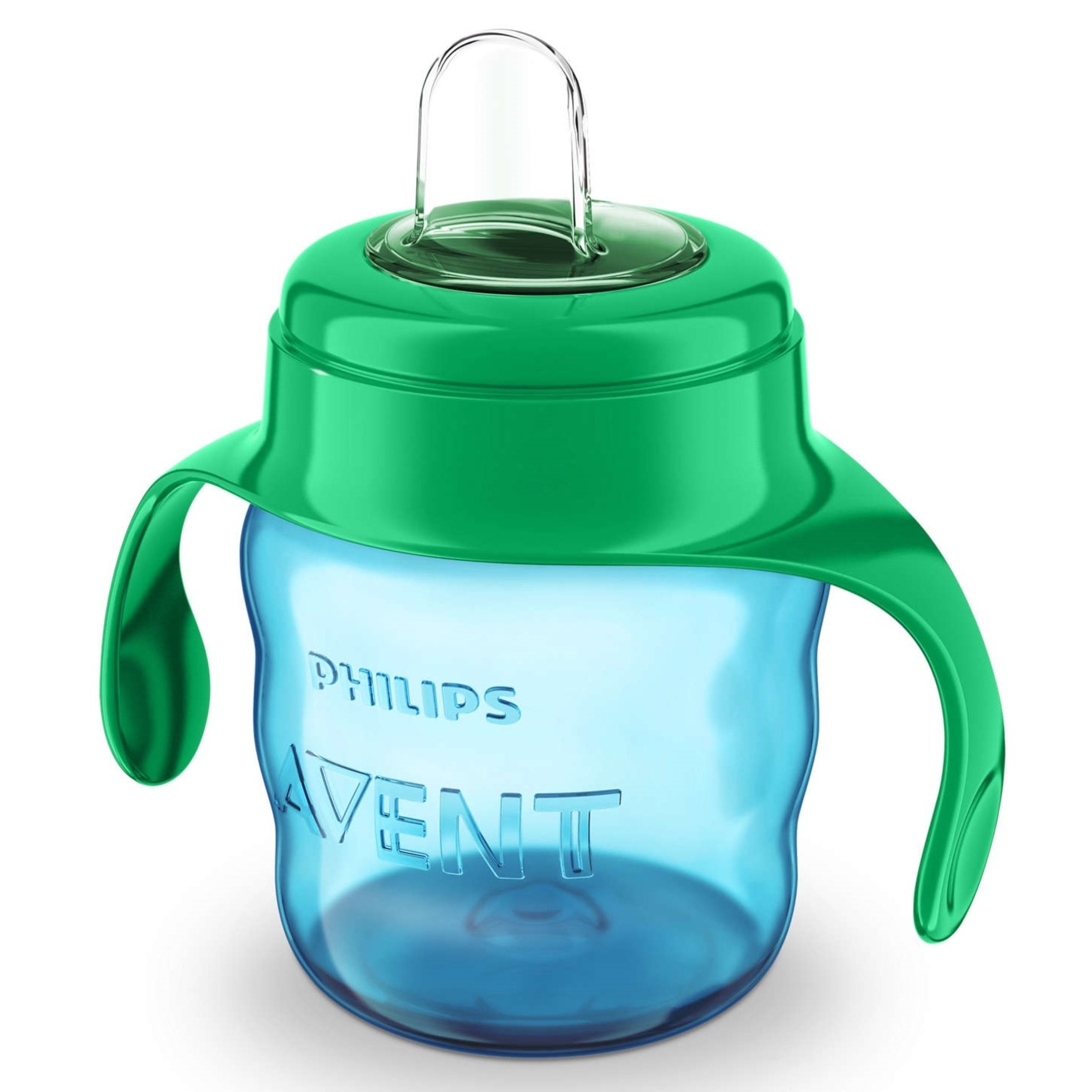 Чашка с носиком Philips Avent Comfort 200 мл 6 мес+ Зелёная - фото 1