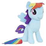 Игрушка мягкая My Little Pony Пони Рейнбоу Дэш с волосами C2842EU4