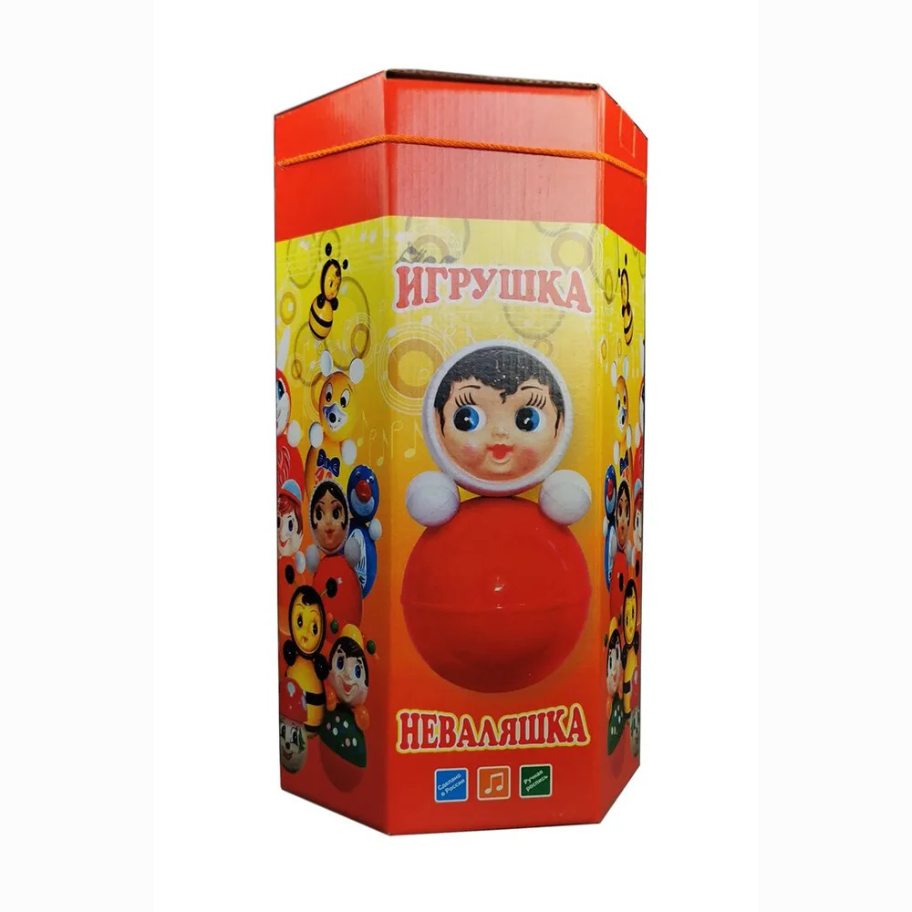 Игрушка-неваляшка Котовские неваляшки Девочка 35 см - фото 2