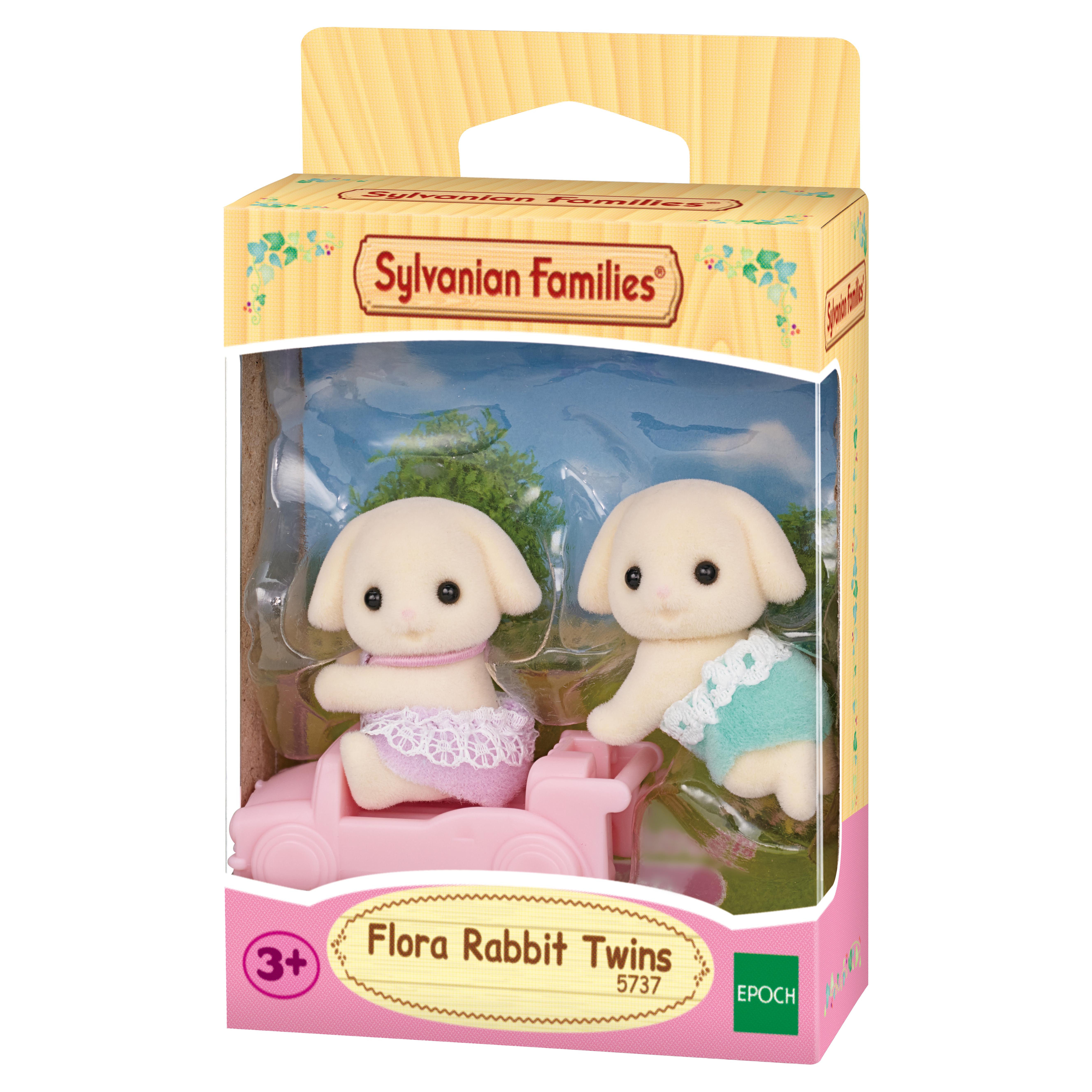 Sylvanian Families Набор Цветочные кролики-близнецы