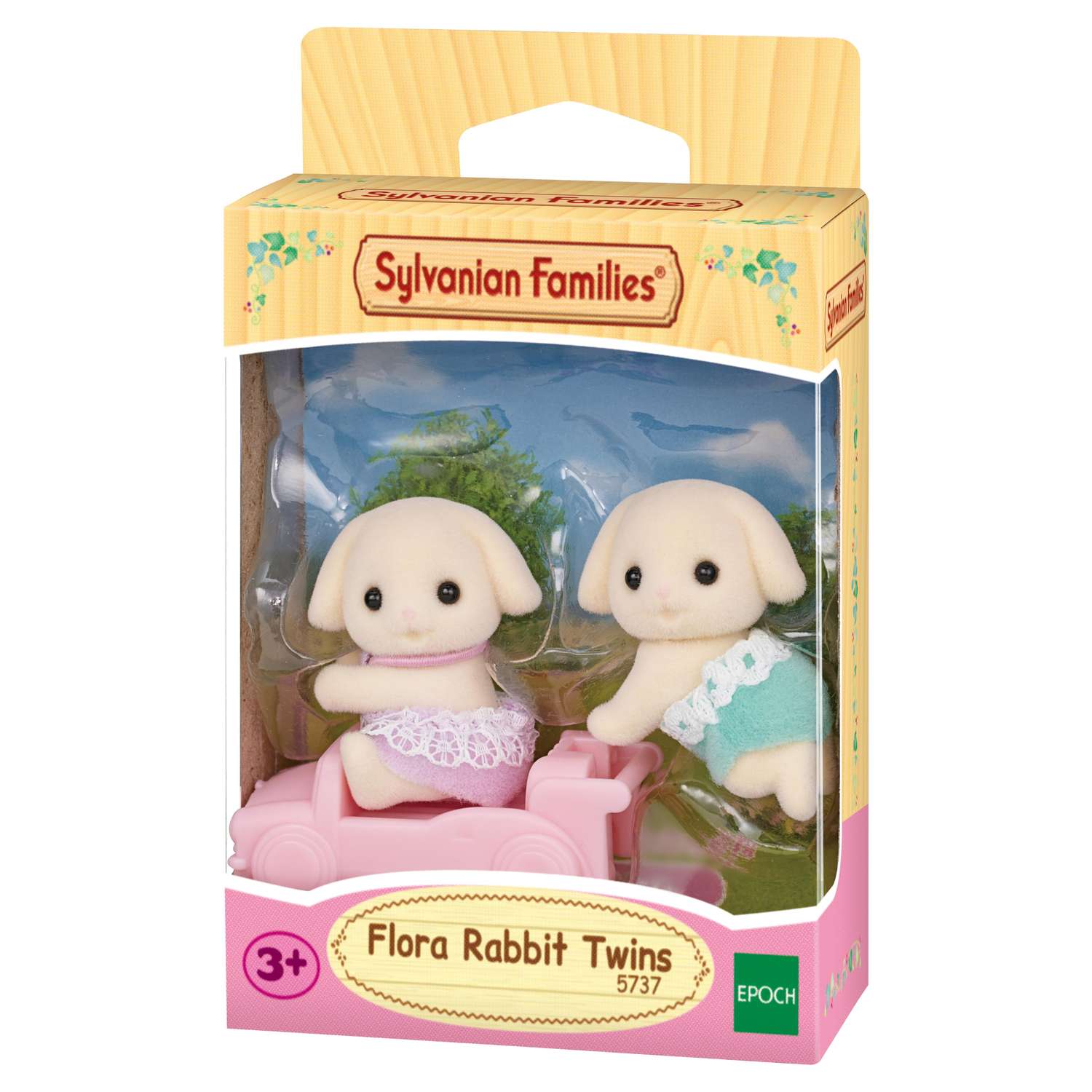 Набор Sylvanian Families Цветочные кролики близнецы 5737 - фото 2