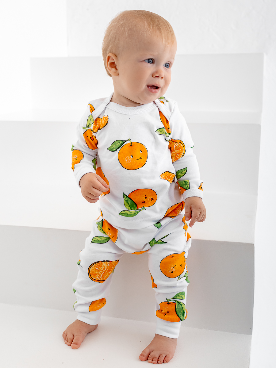 Лонгслив 2 шт MintKids М44-2/10575 - фото 5