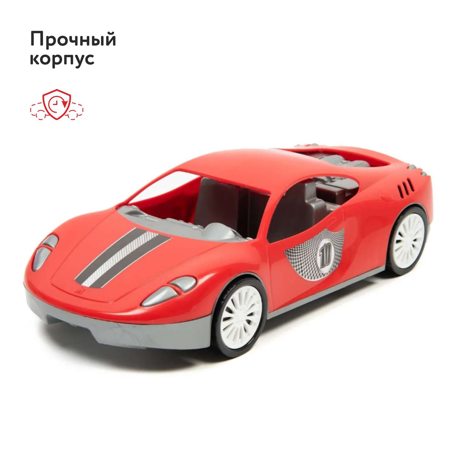 Автомобиль Zebratoys Спортивный Красный 15-11160 15-11160 - фото 5