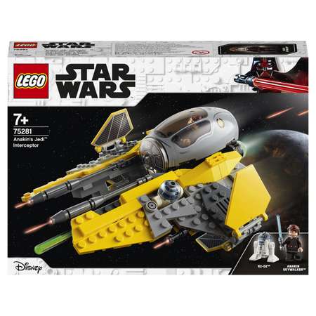 Конструктор LEGO Star Wars Джедайский перехватчик Энакина блочный